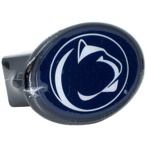 plastic oval hitch cover with Penn State Athletic Logo